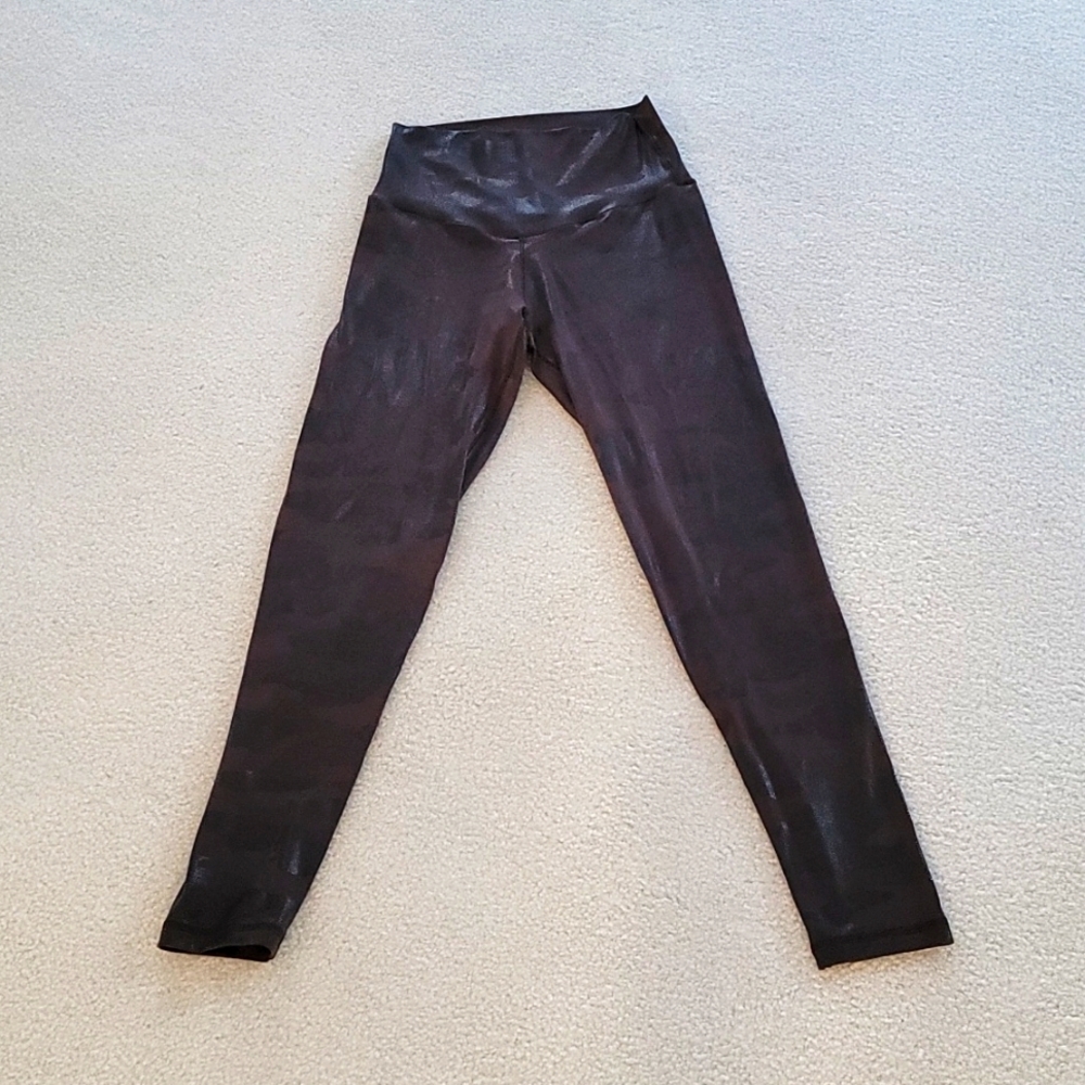 aerie Black High-Waist Leggings|M